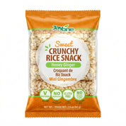 Crunchy Rice Snack — Honey Ginger