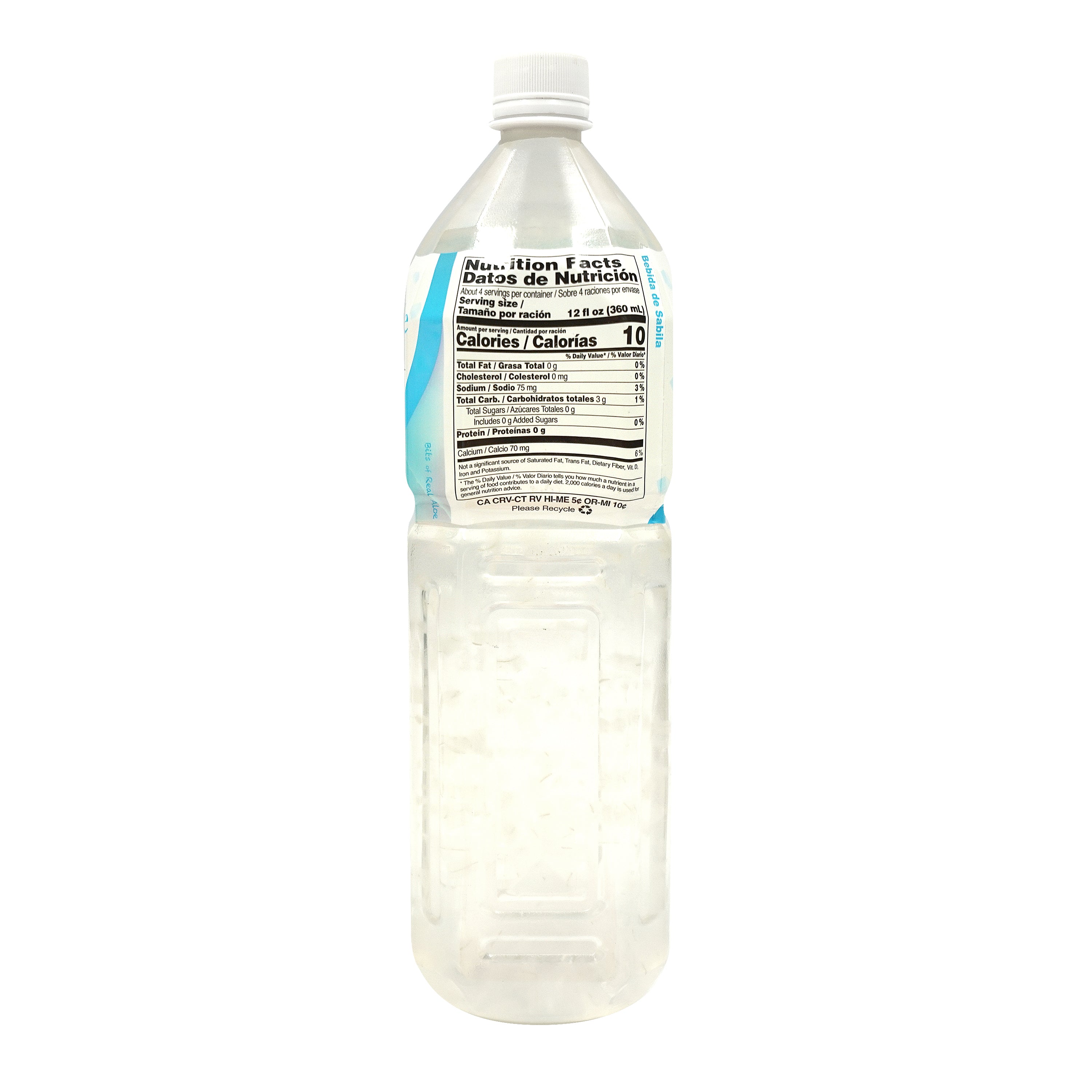 Aloe Drink — Sugar Free – Side1