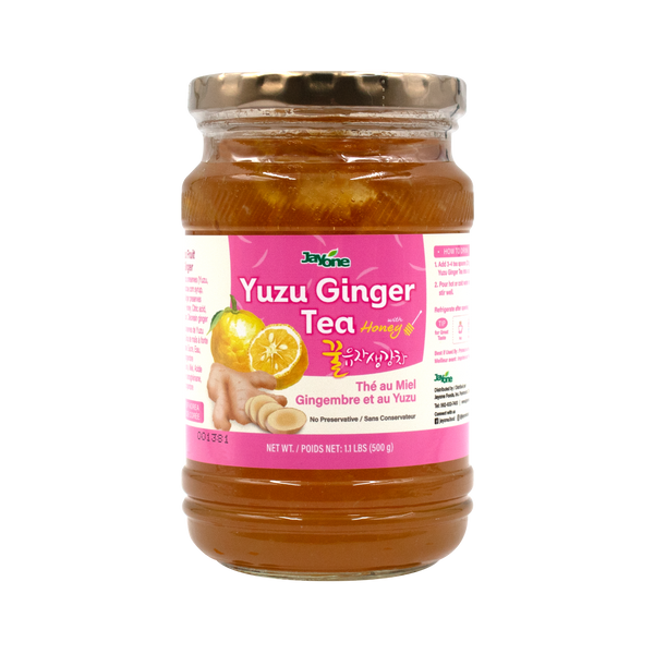 Honey Yuzu Ginger Tea — Yuzu Ginger Tea Marmalade with Honey – Front