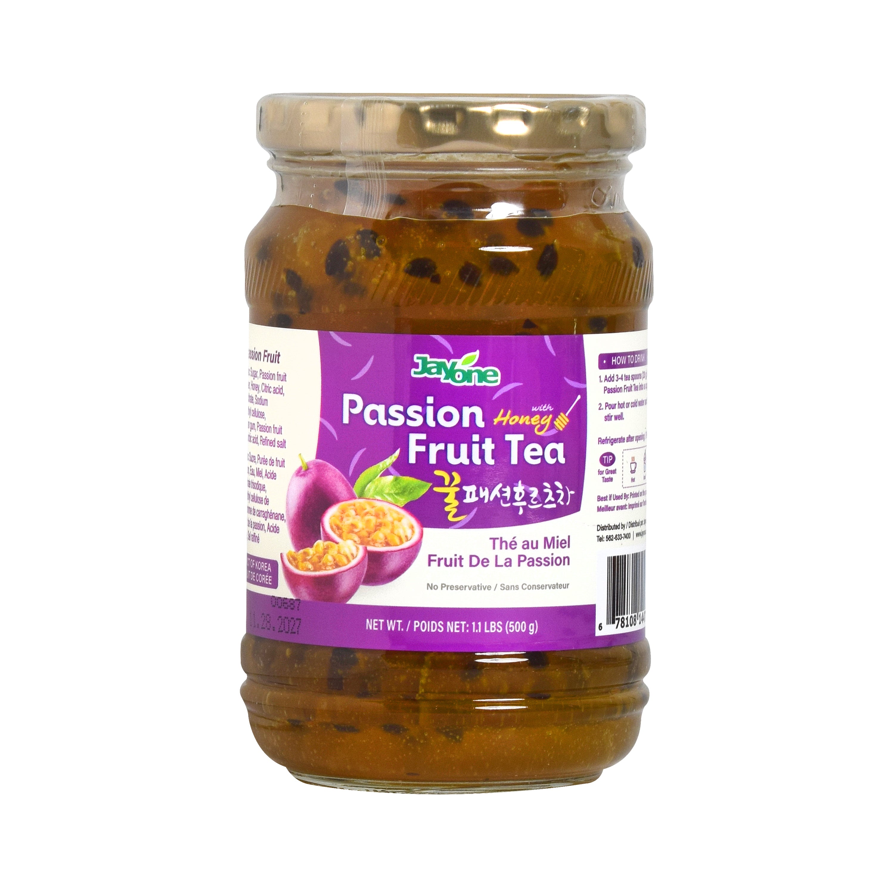 Honey Passion Fruit Tea — Honey Passion Fruit Tea Marmalade