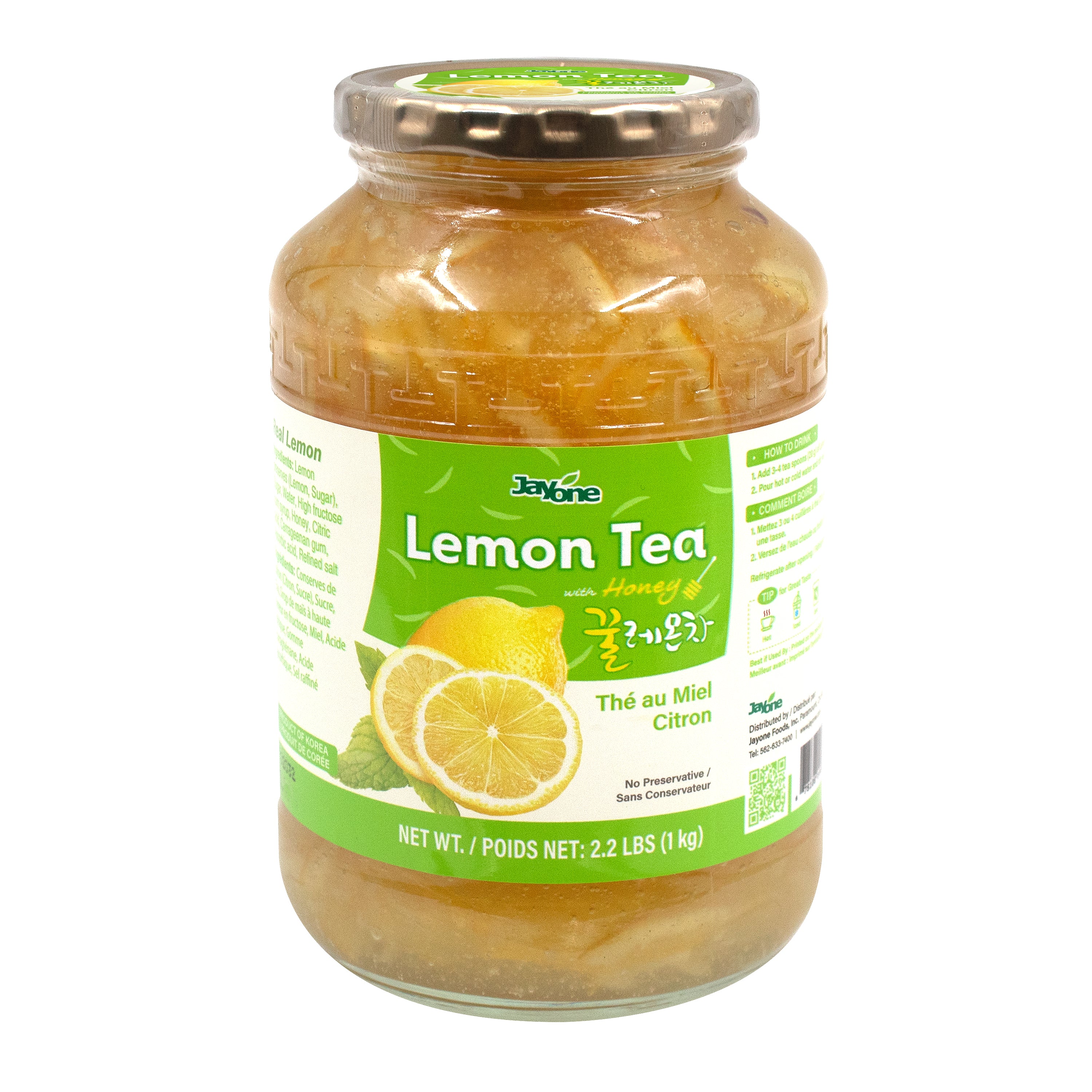 Honey Lemon Tea — Honey Lemon Tea Marmalade – Angle