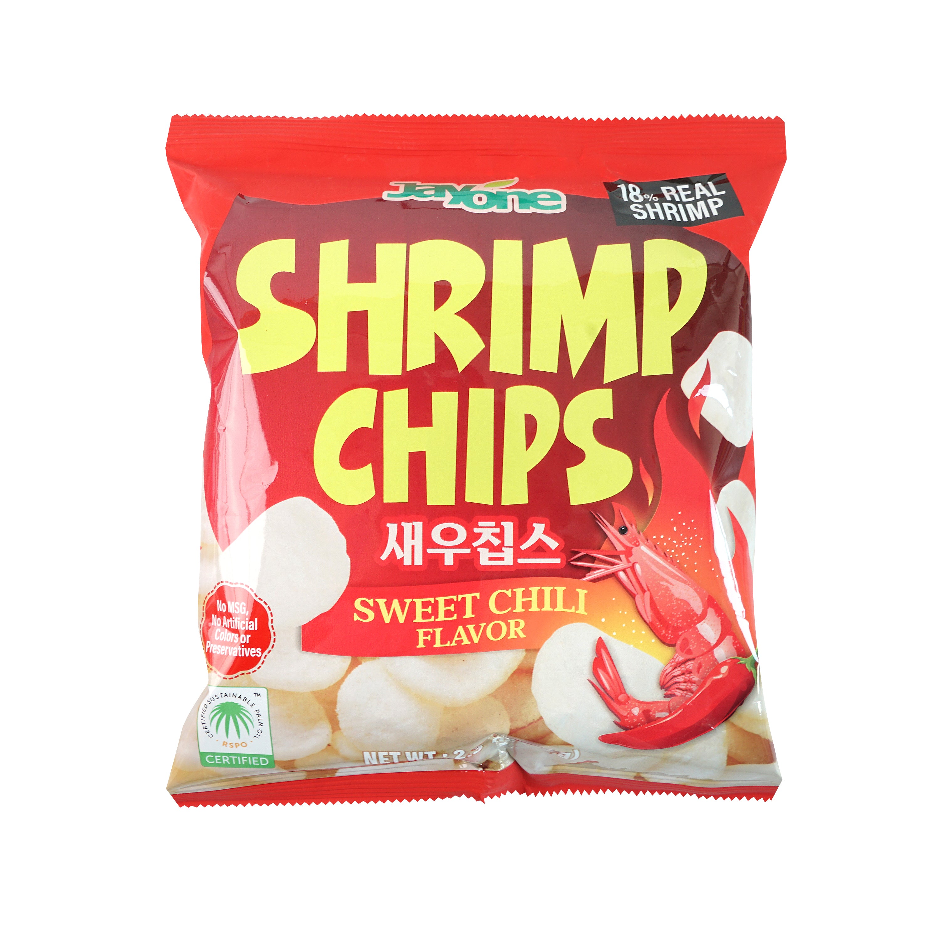 Shrimp Chips — Sweet Chili – Front