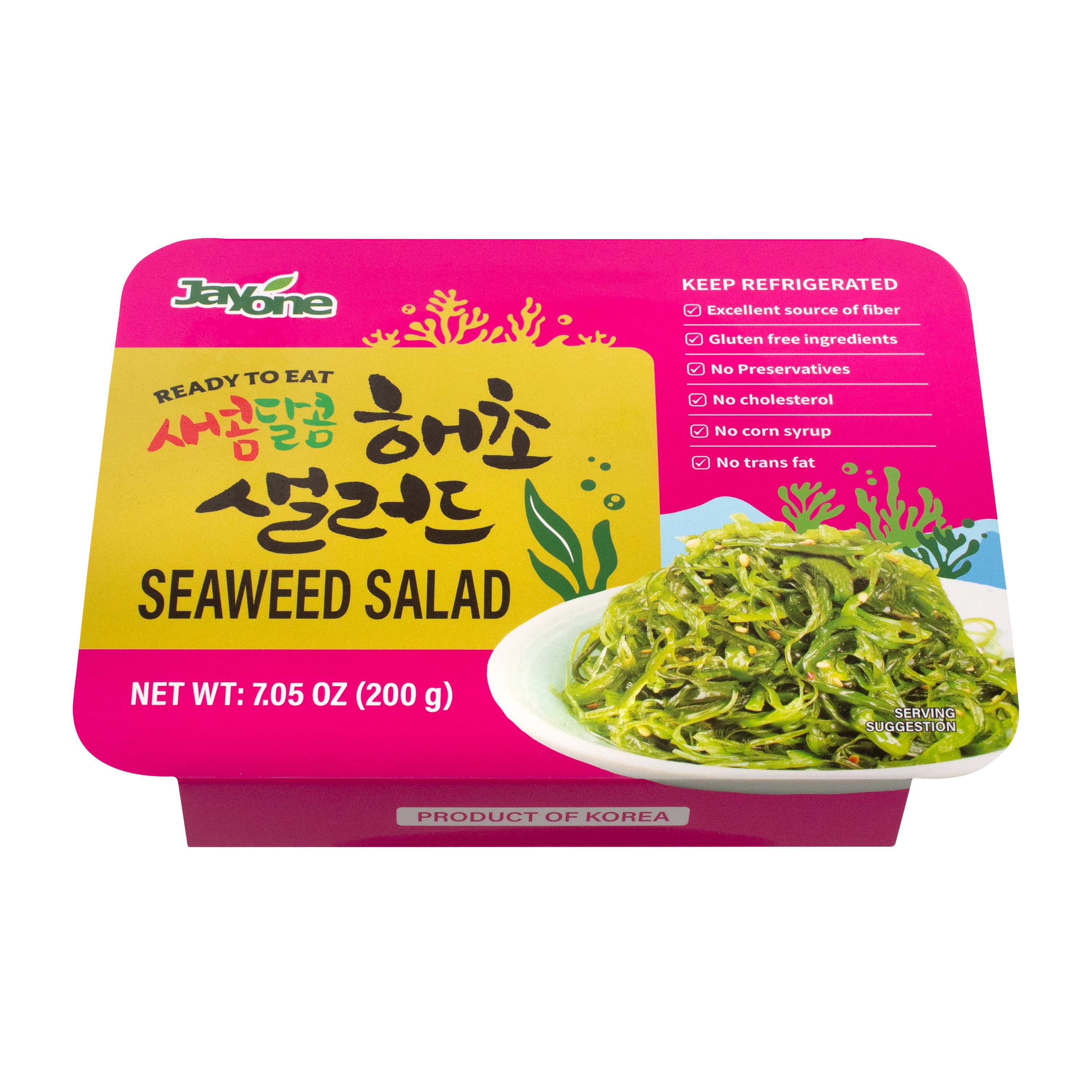 Haecho Salad — Sweet and Tangy Seasoned Sea Vegetable Salad – Angle