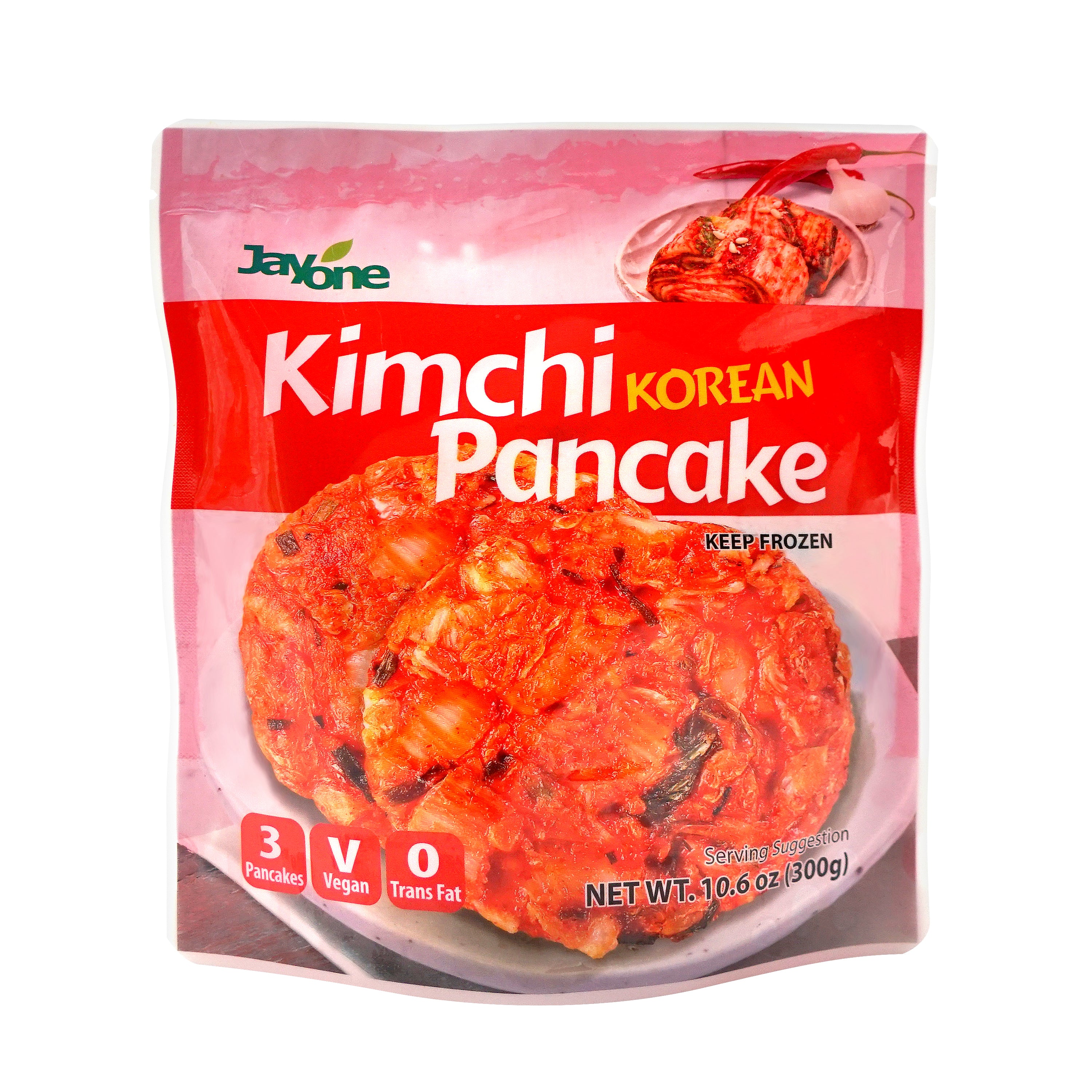 Kimchijeon — Korean Kimchi Pancake – Front