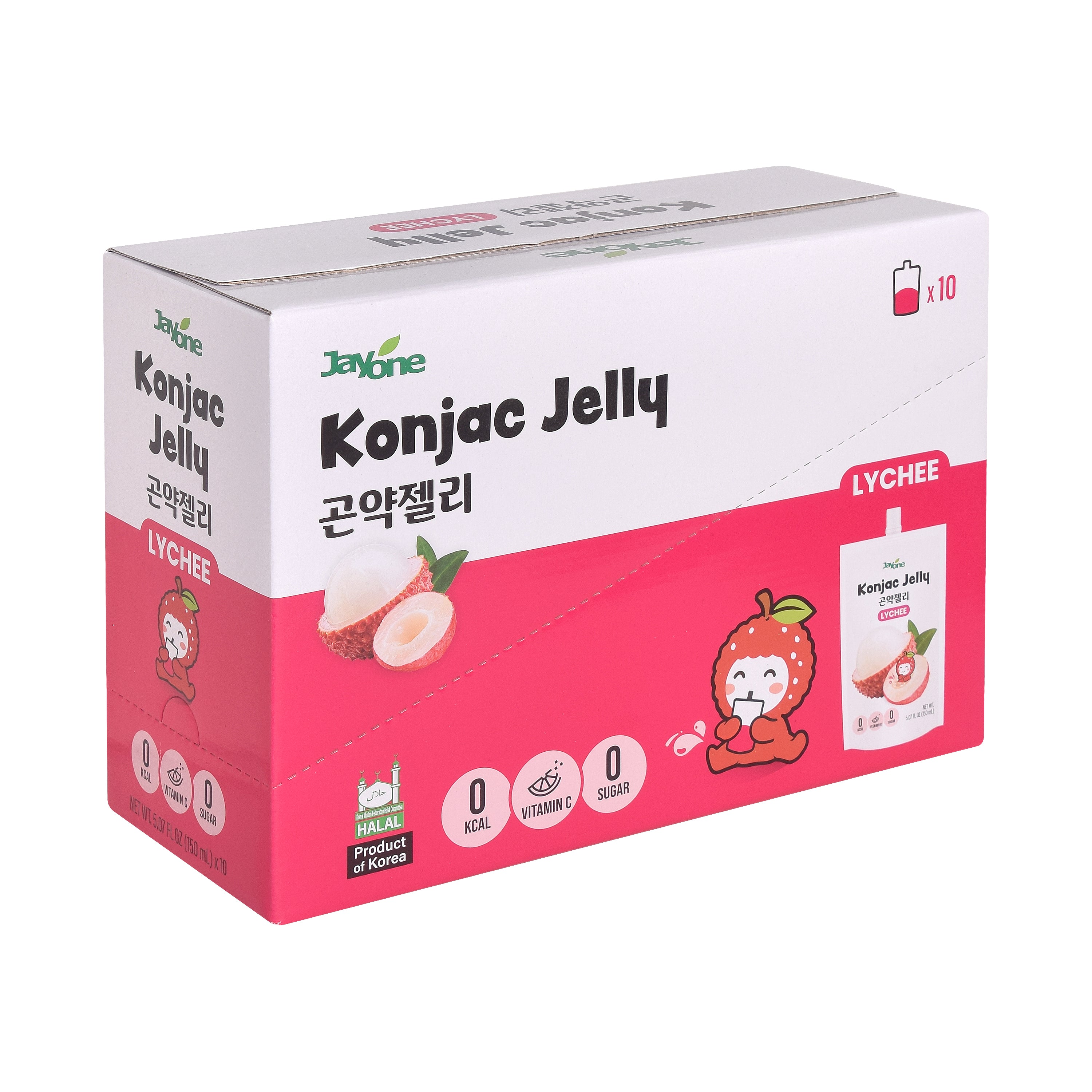 Konjac Jelly — Lychee