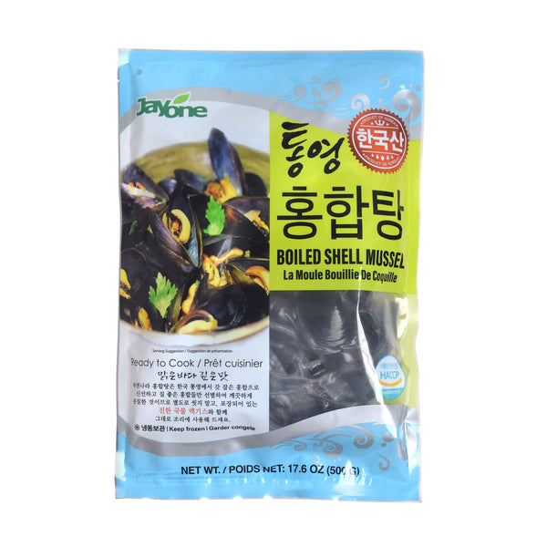 Shell Mussel — Frozen Boiled Korean Shell Mussel