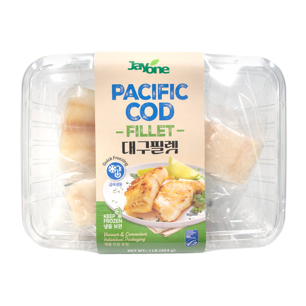 Pacific Cod Fillet — Boneless Pacific Cod Fillet – Front