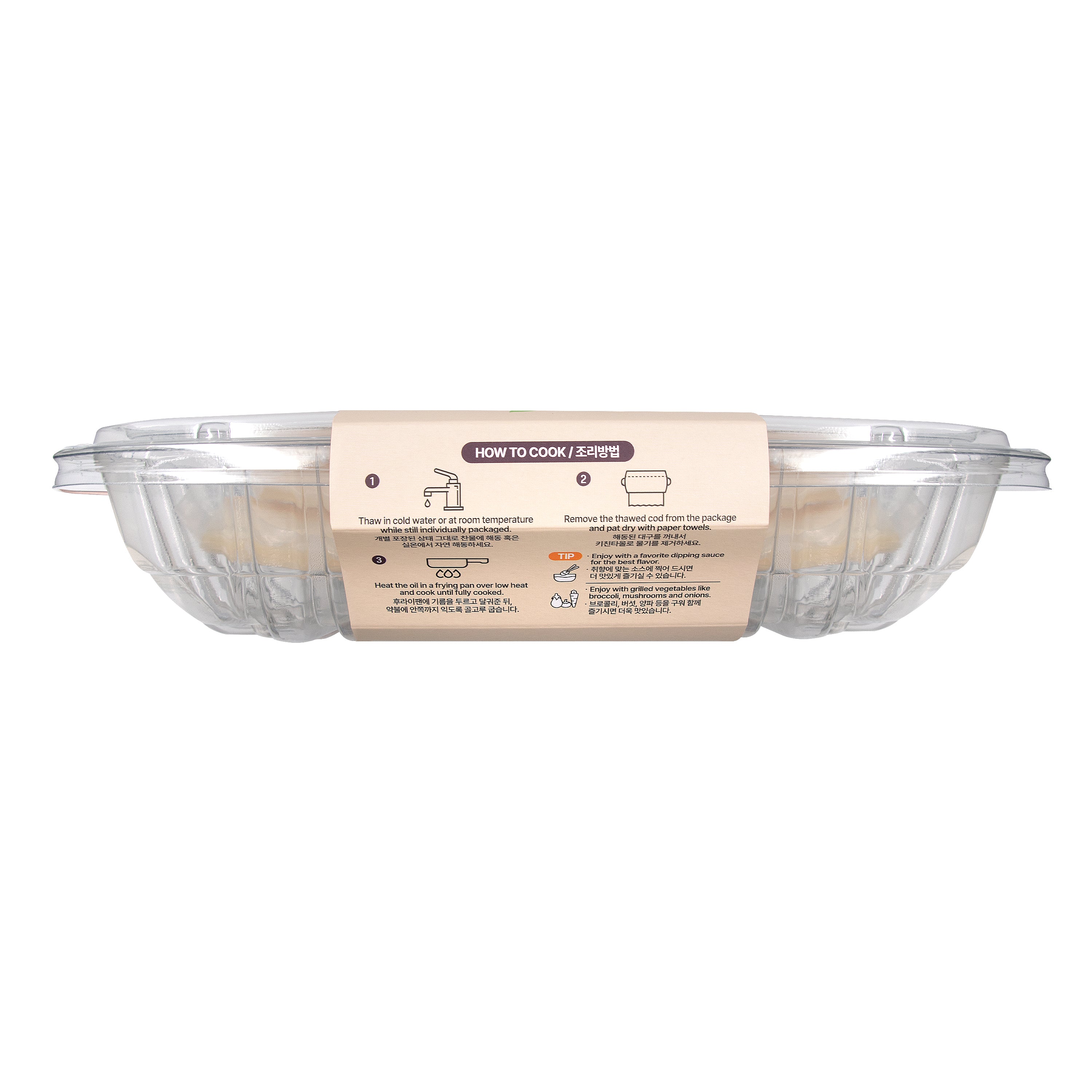Pacific Cod Fillet — Boneless Pacific Cod Fillet – Side