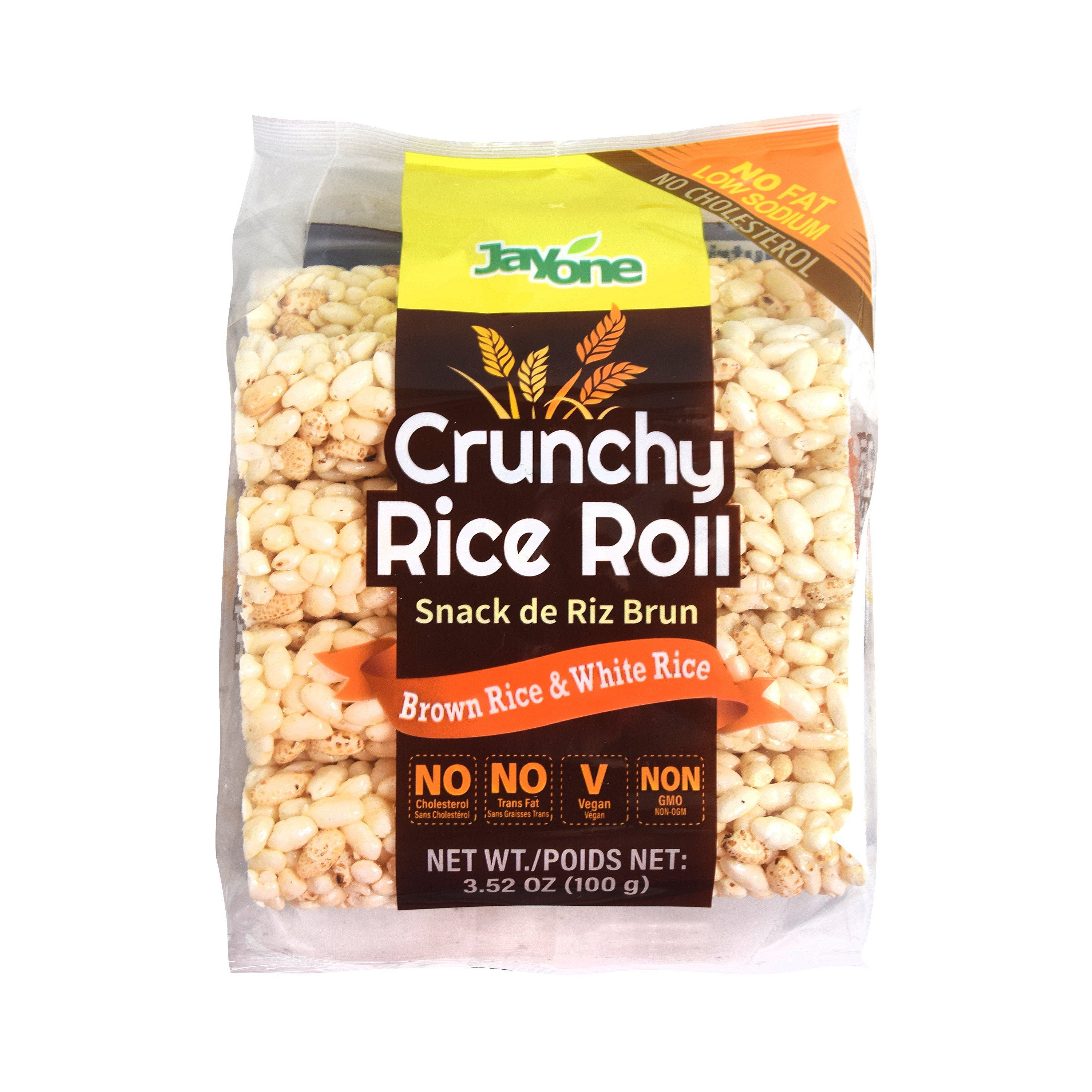 Crunchy Rice Roll — Brown Rice – Front