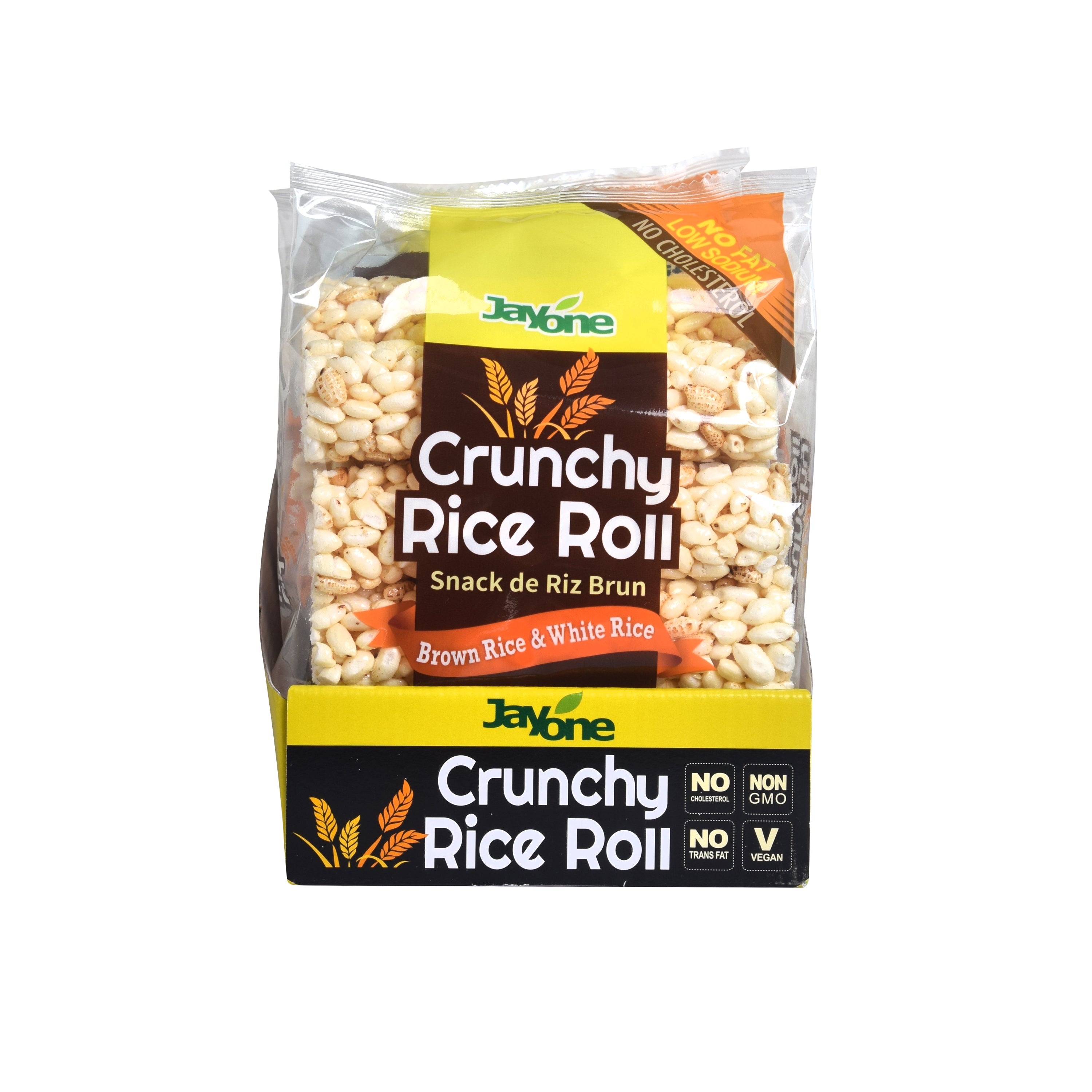 Crunchy Rice Roll — Brown Rice – Front