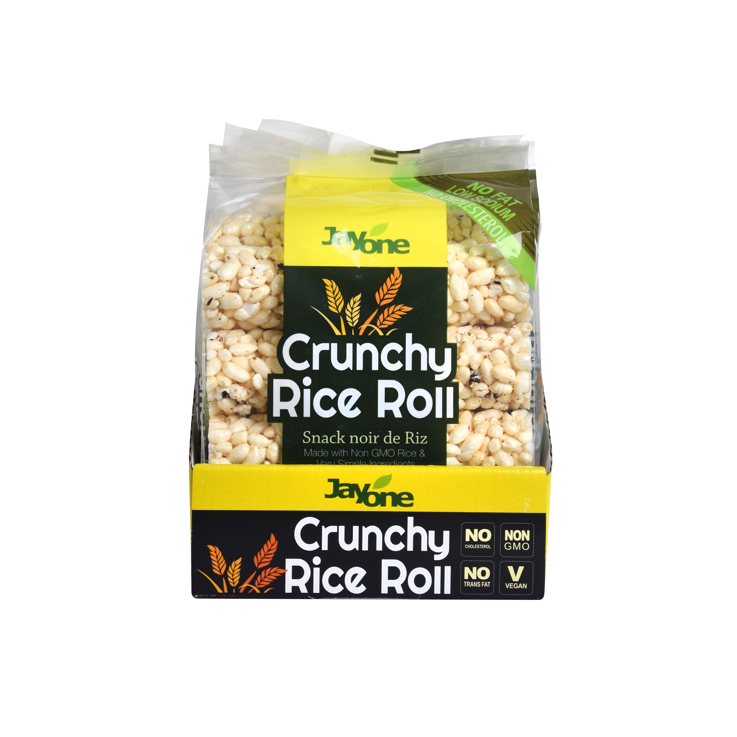 Crunchy Rice Roll — Black Rice – Front