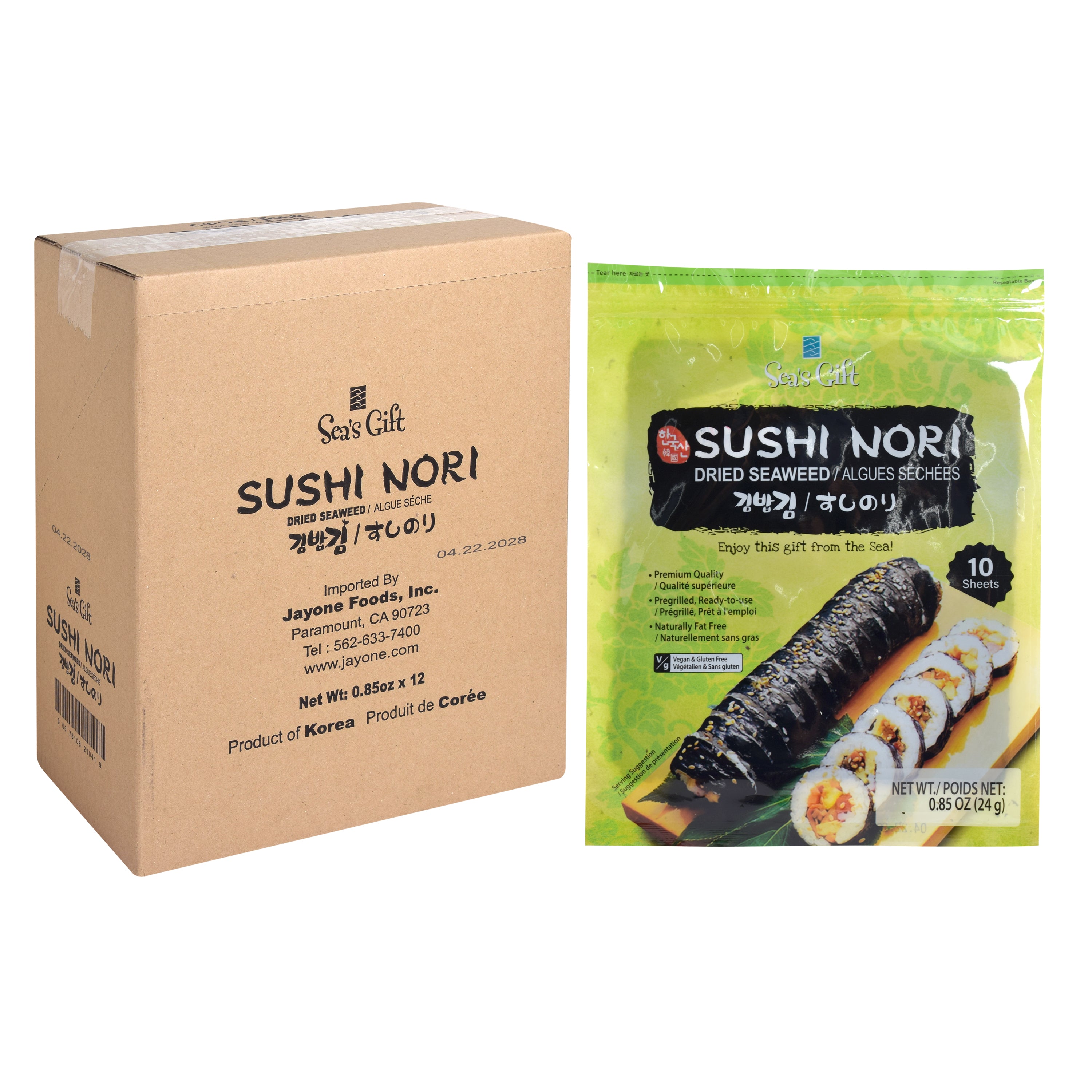 Sushi Nori — Dried Seaweed for Sushi