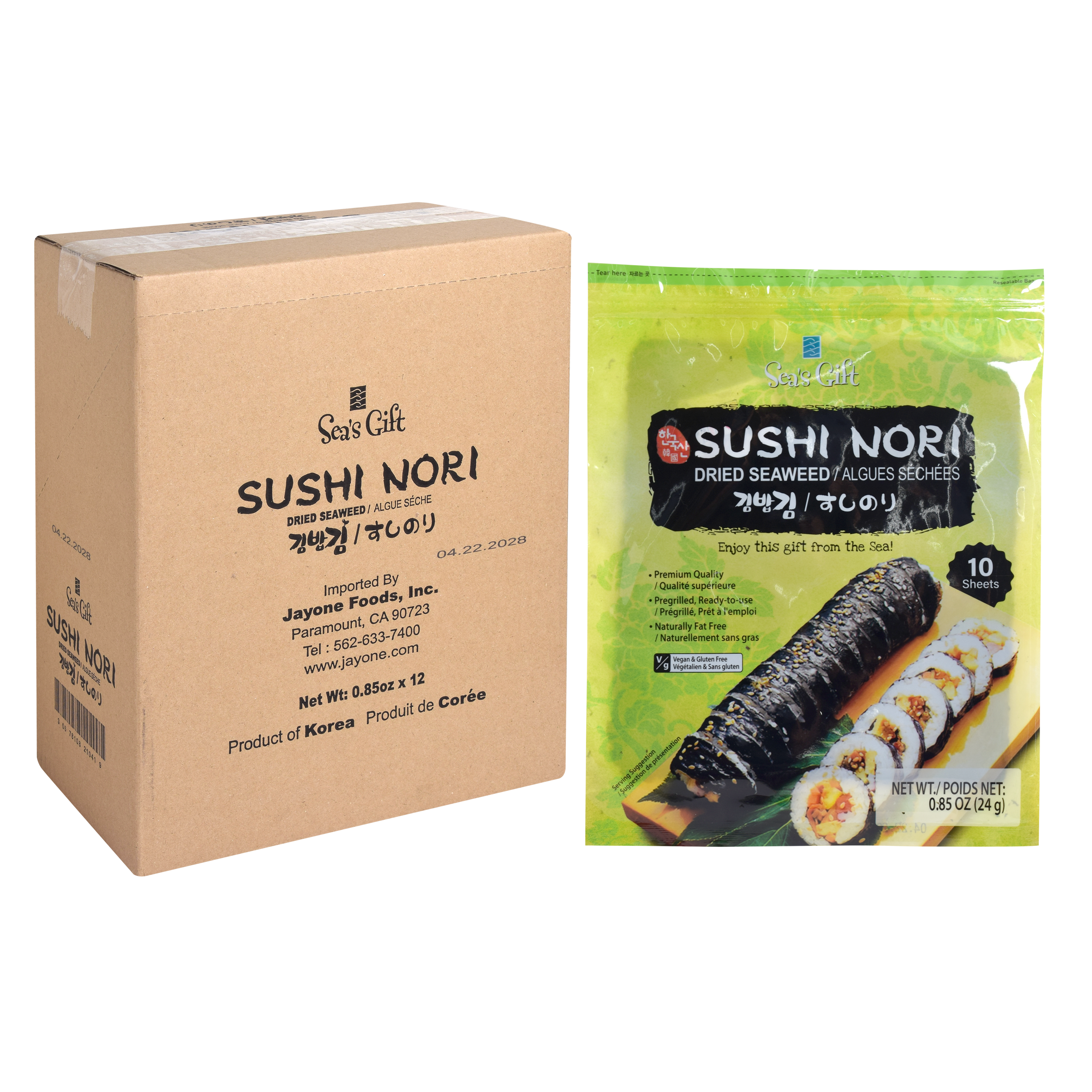 Sushi Nori — Dried Seaweed for Sushi – Main