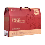 Red Ginseng & Antler Drink — Premium red ginseng and deer antler health drink shots – Angle