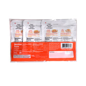 Bokkeum Kimchi - back of the 3-pack with Nutrition Facts and ingredients
