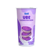 Ube Flavored Milk Drink (7.43 FL OZ) — front of the cup