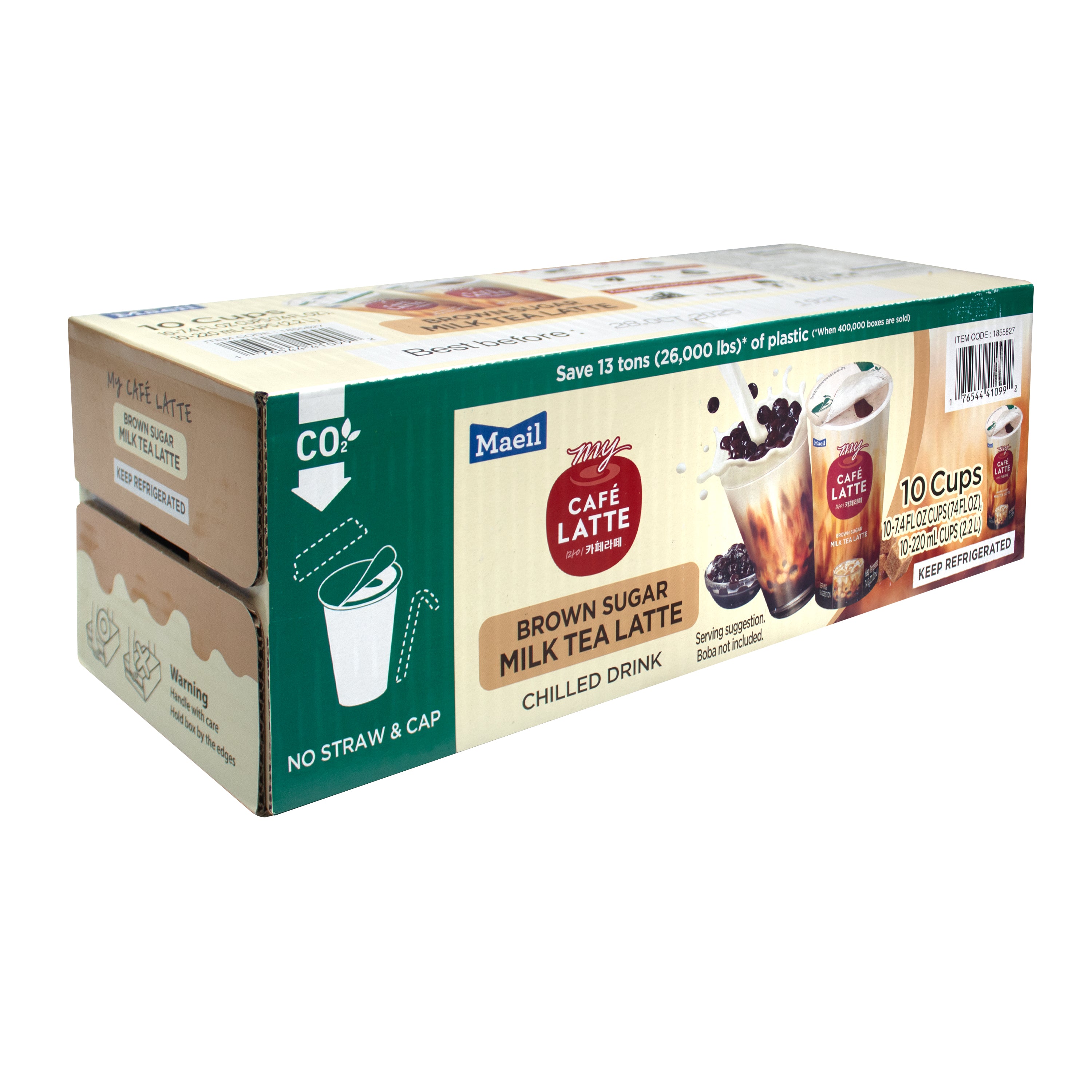My Cafe Latte — Brown Sugar Milk Tea – Angle
