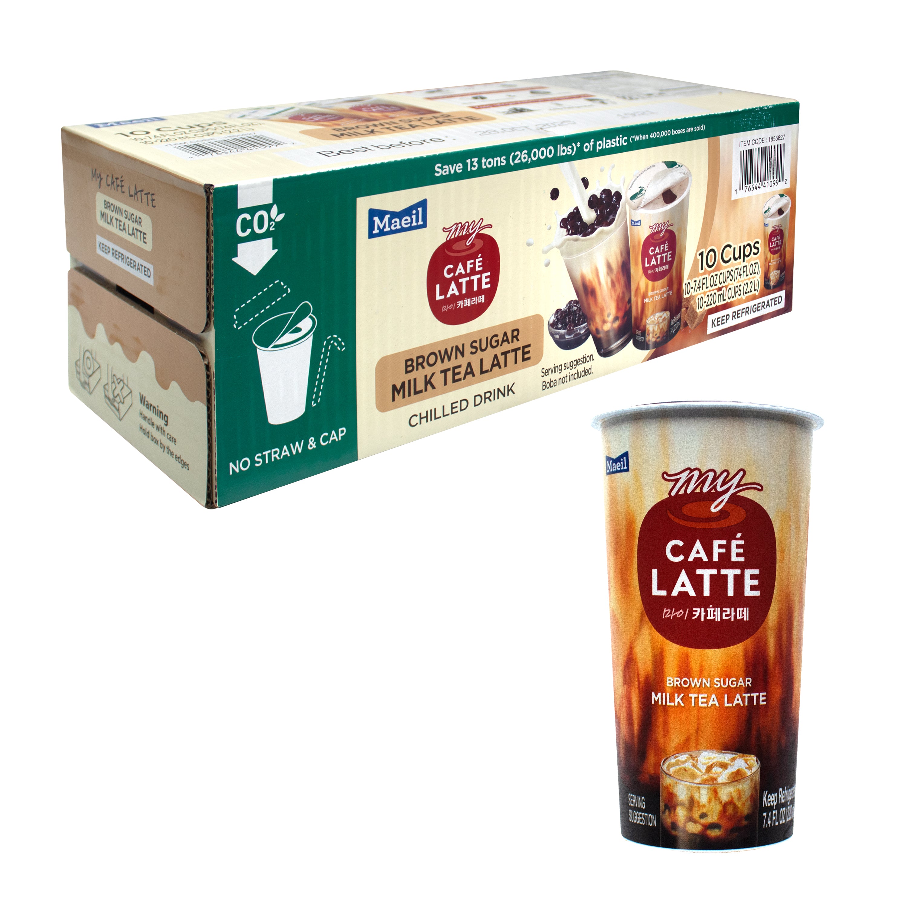 My Cafe Latte — Brown Sugar Milk Tea – Main