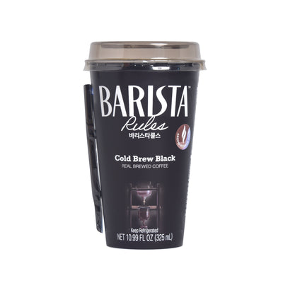 Barista Rules — Cold Brew Black — front of the cup