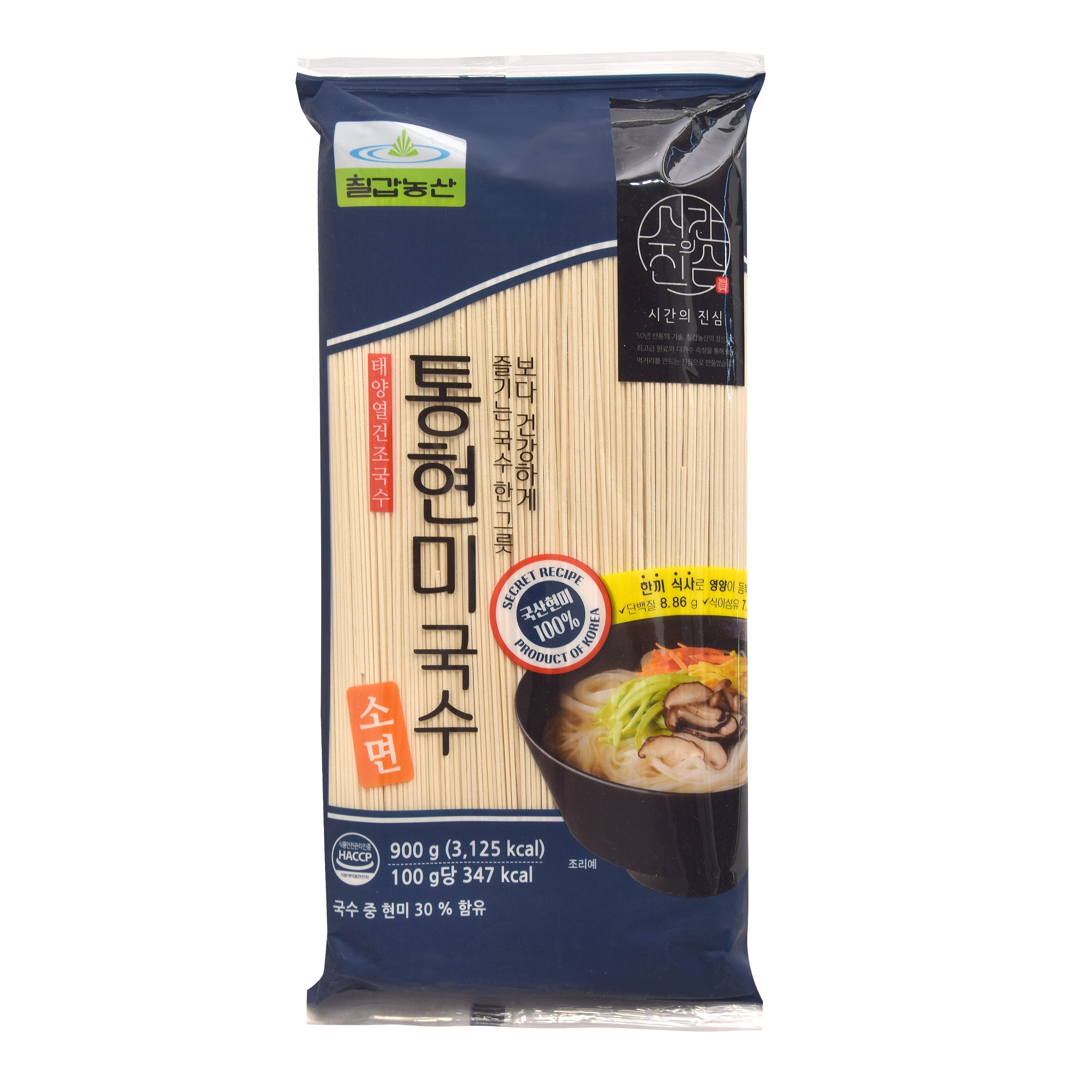 Brown Rice Somyeon — Dried Whole Brown Rice Thin Noodle