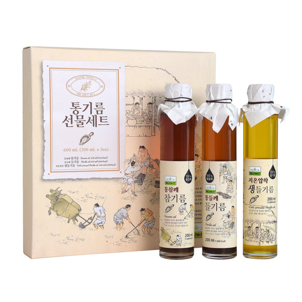 Oil Gift Set — Sesame and Perilla Oil Gift Set – Main