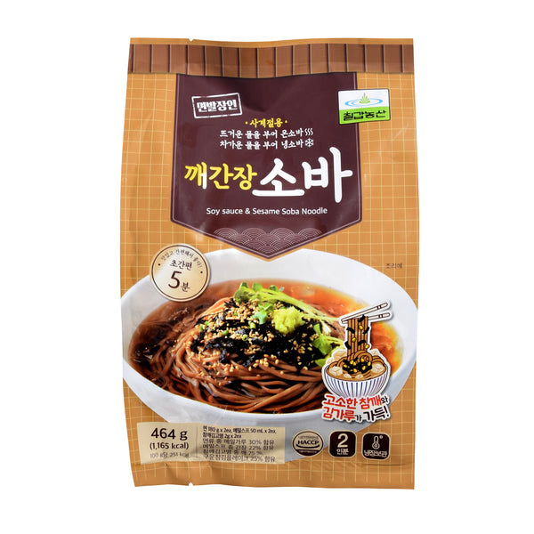 Buckwheat Noodle w/Soy Sauce & Sesame Seeds (464 G)