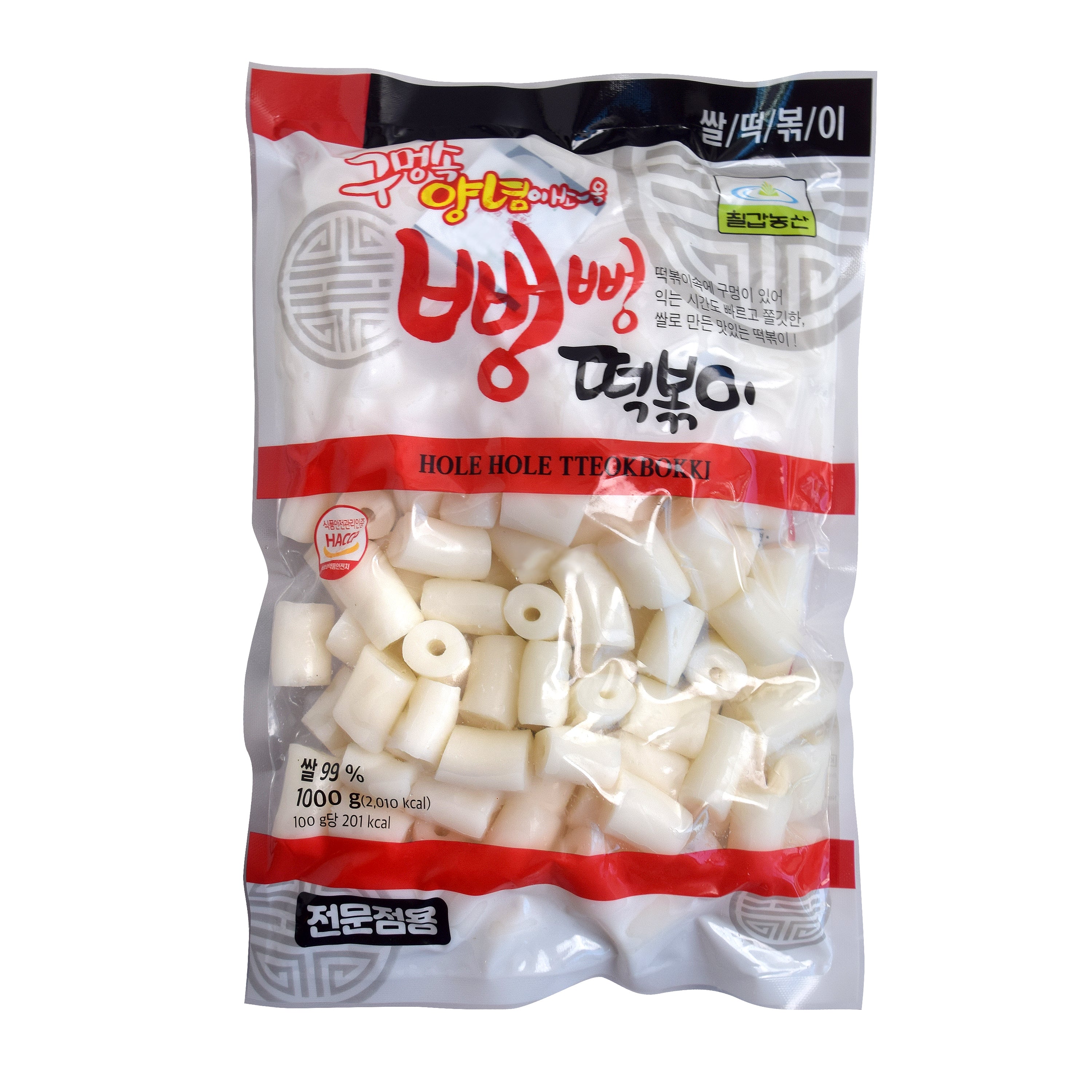 Tteokbokki Rice Cake — Tube – Front