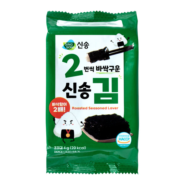 Dosirak Gim — Twice-Roasted Seaweed Snack – Front