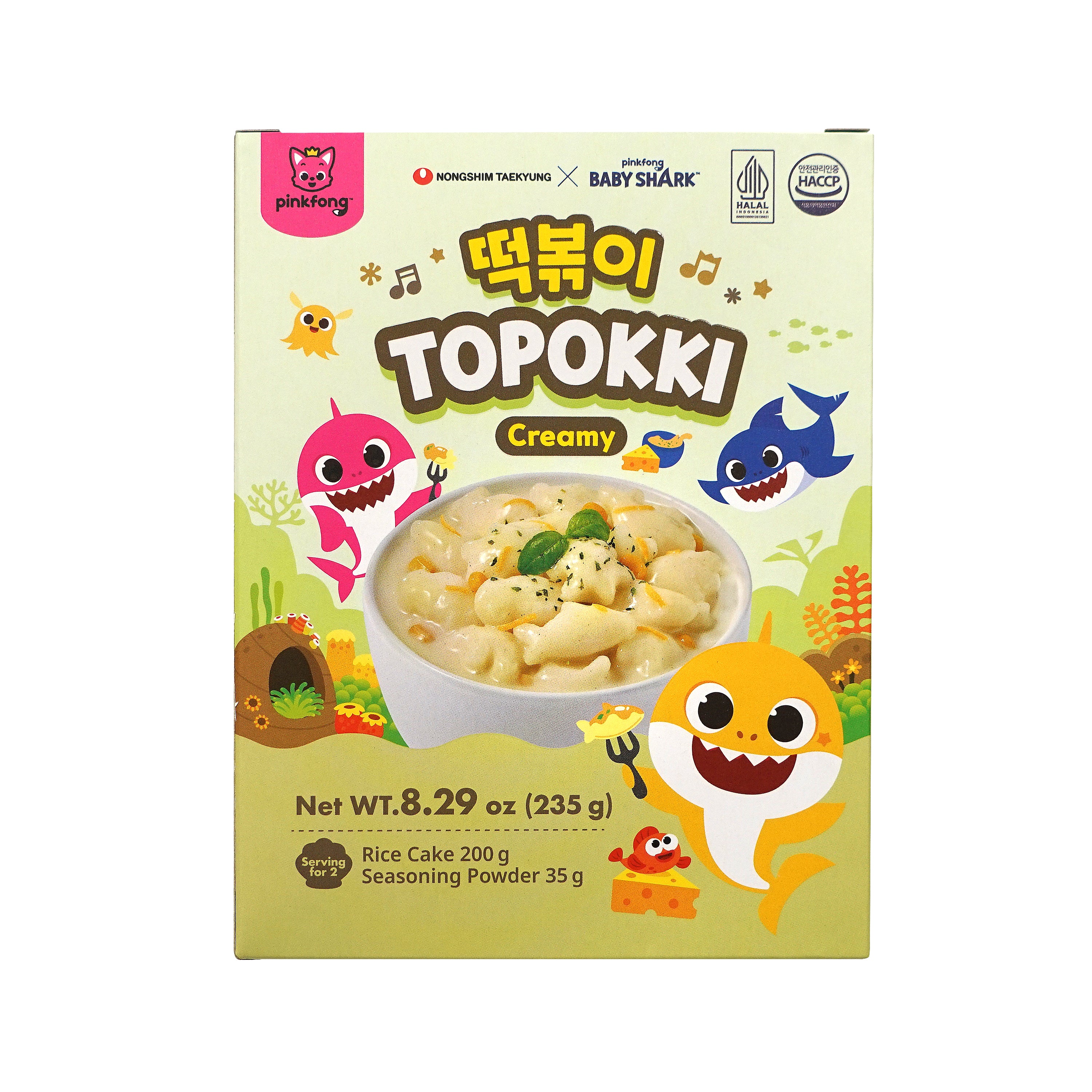 Baby Shark Tteokbokki — Creamy – Front