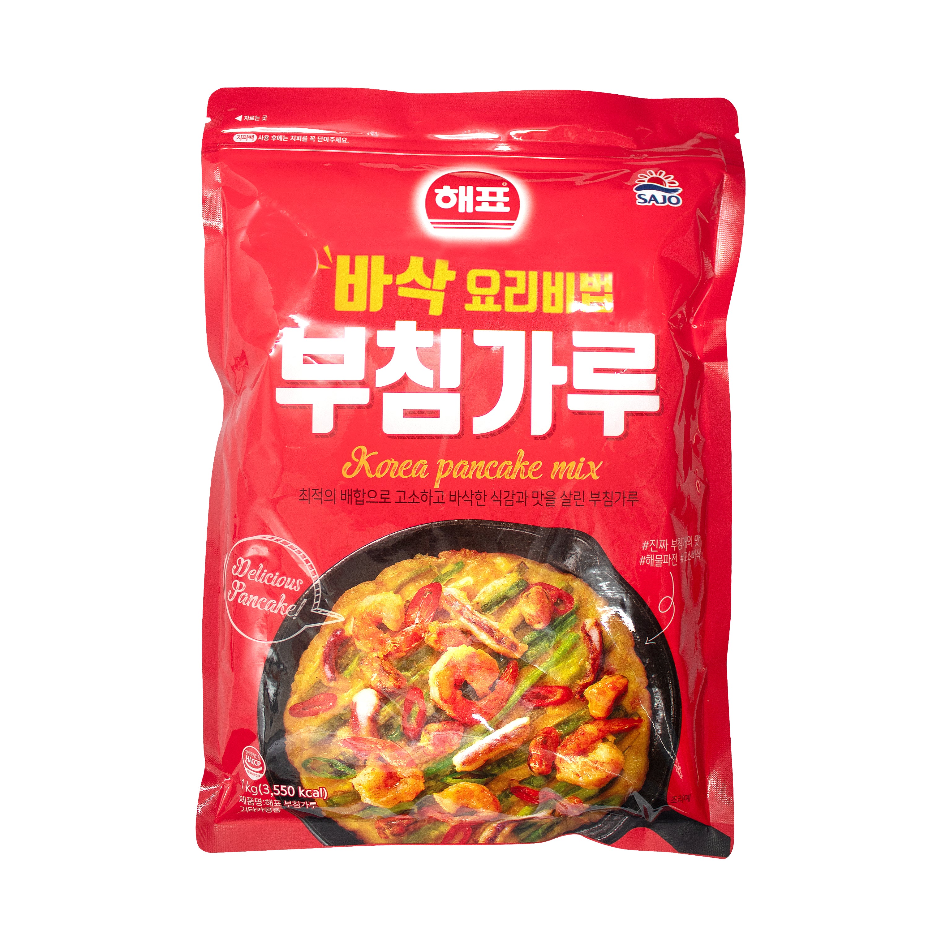 Buchimgaru — Korean Pancake Batter Mix – Front