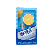 Blue Lemon Ade — Blue Lemon Flavor Drink – Side1