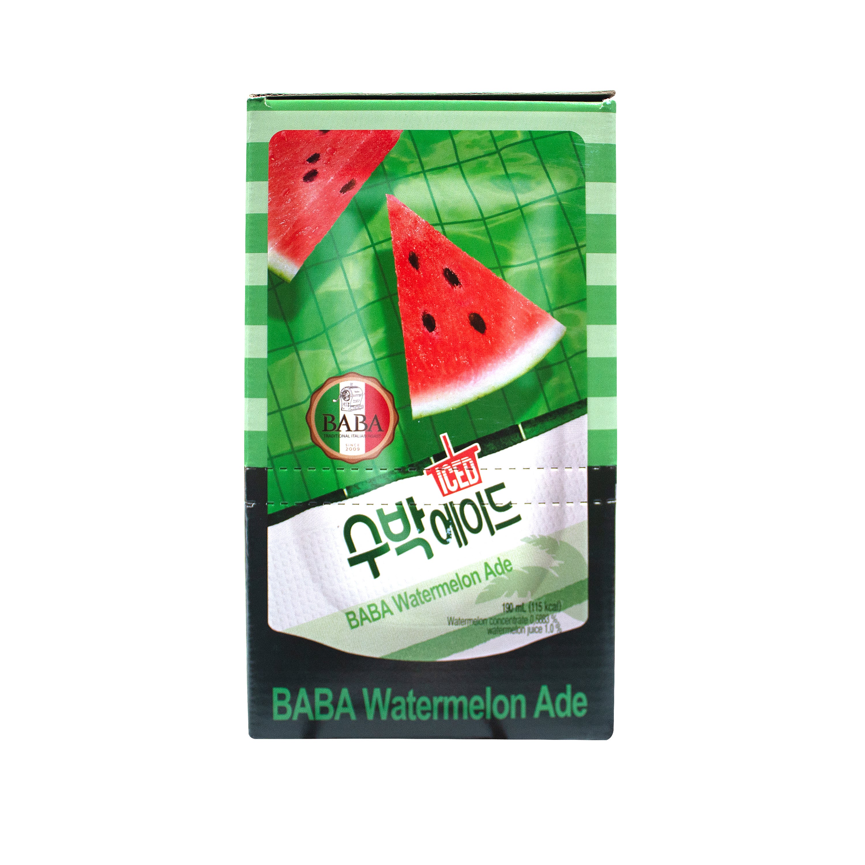 Watermelon Ade — Sparkling Watermelon Drink – Side1
