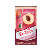 Peach Iced Tea — Peach flavored iced tea drink – Side1