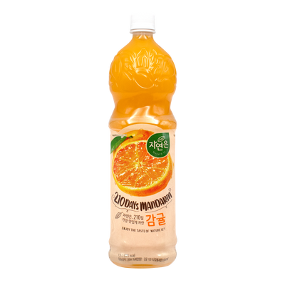 Nature Tangerine Drink — Natural tangerine fruit drink – Front