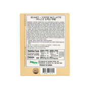 Beanist Toffee Nut Latte — Instant Toffee Nut Latte Coffee Sticks – Back