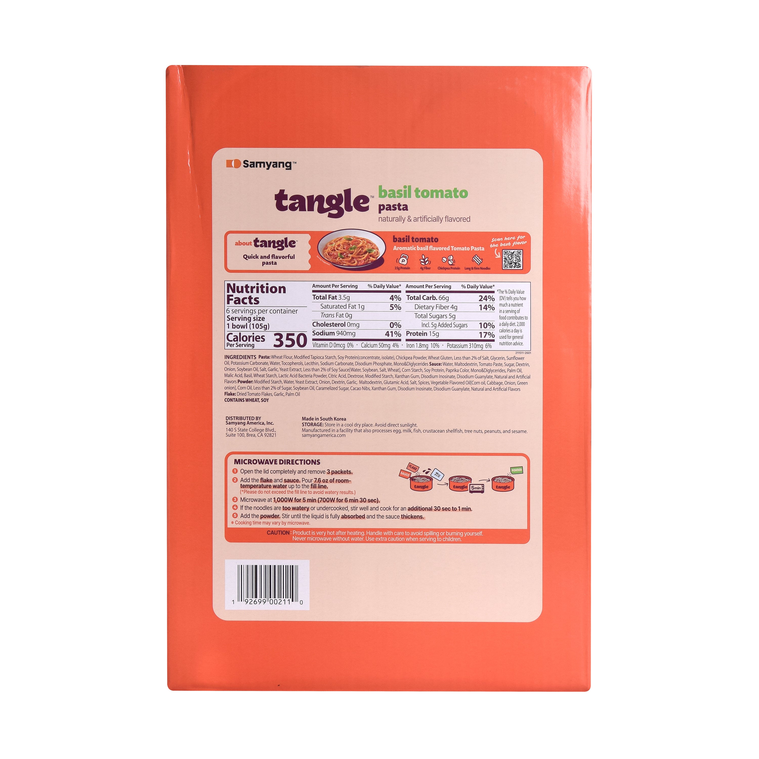Tangle — Basil Tomato