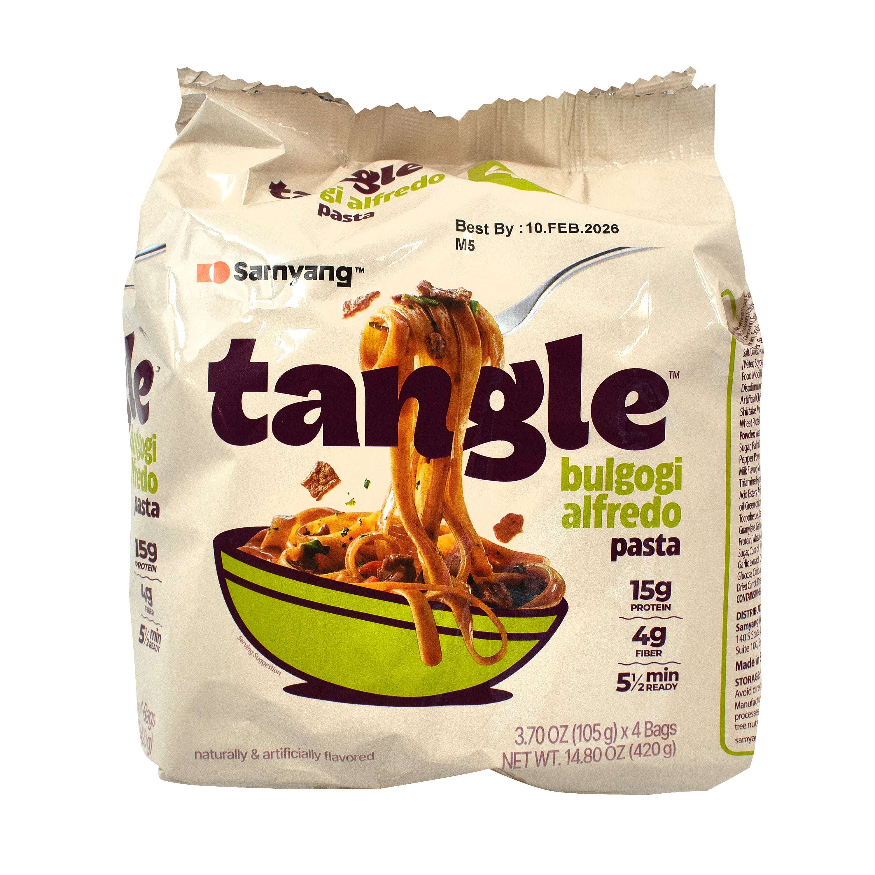 Tangle — Bulgogi Alfredo – Front