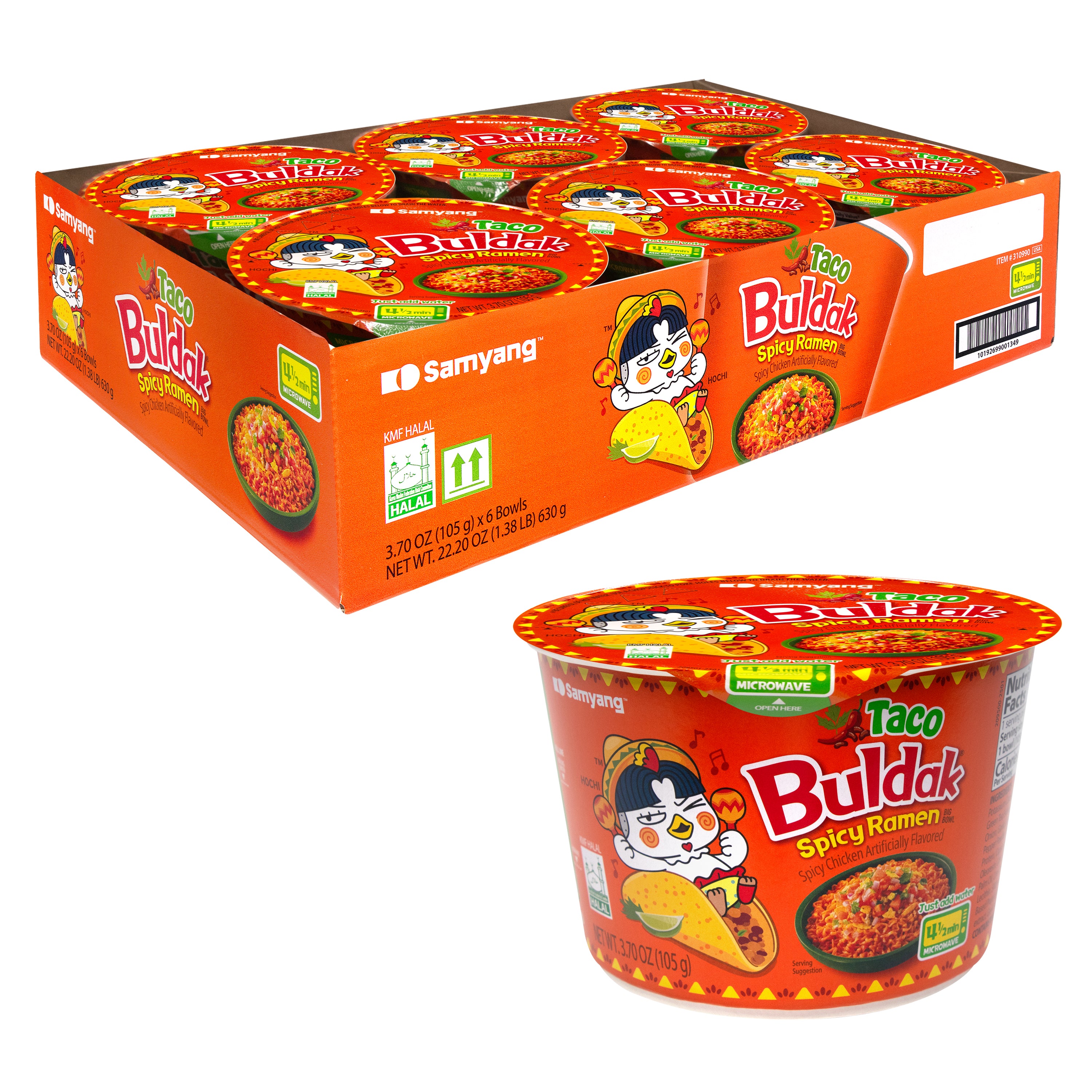 Buldak — Taco Big Bowl – Main