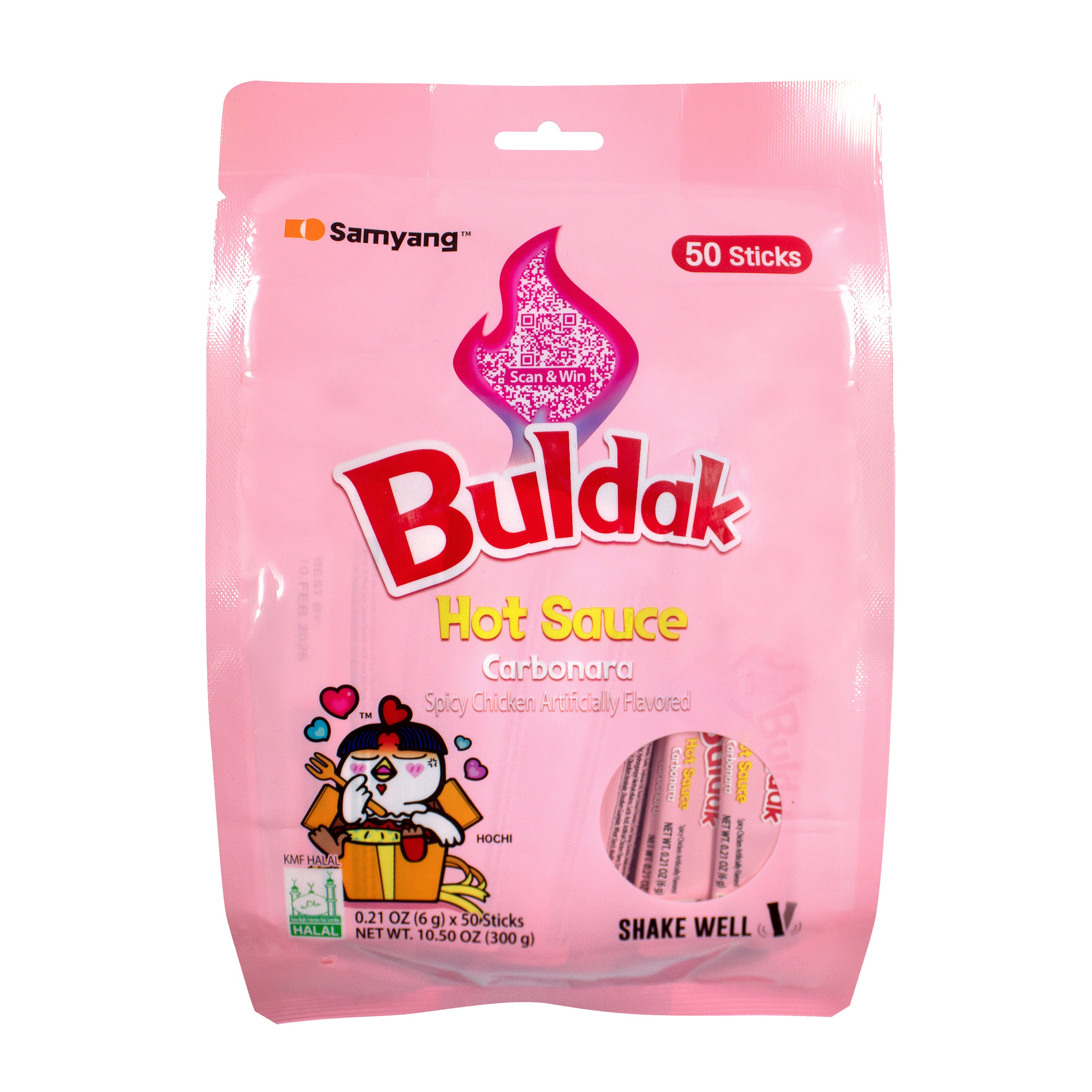 Buldak Sauce Stick — Carbonara – Front
