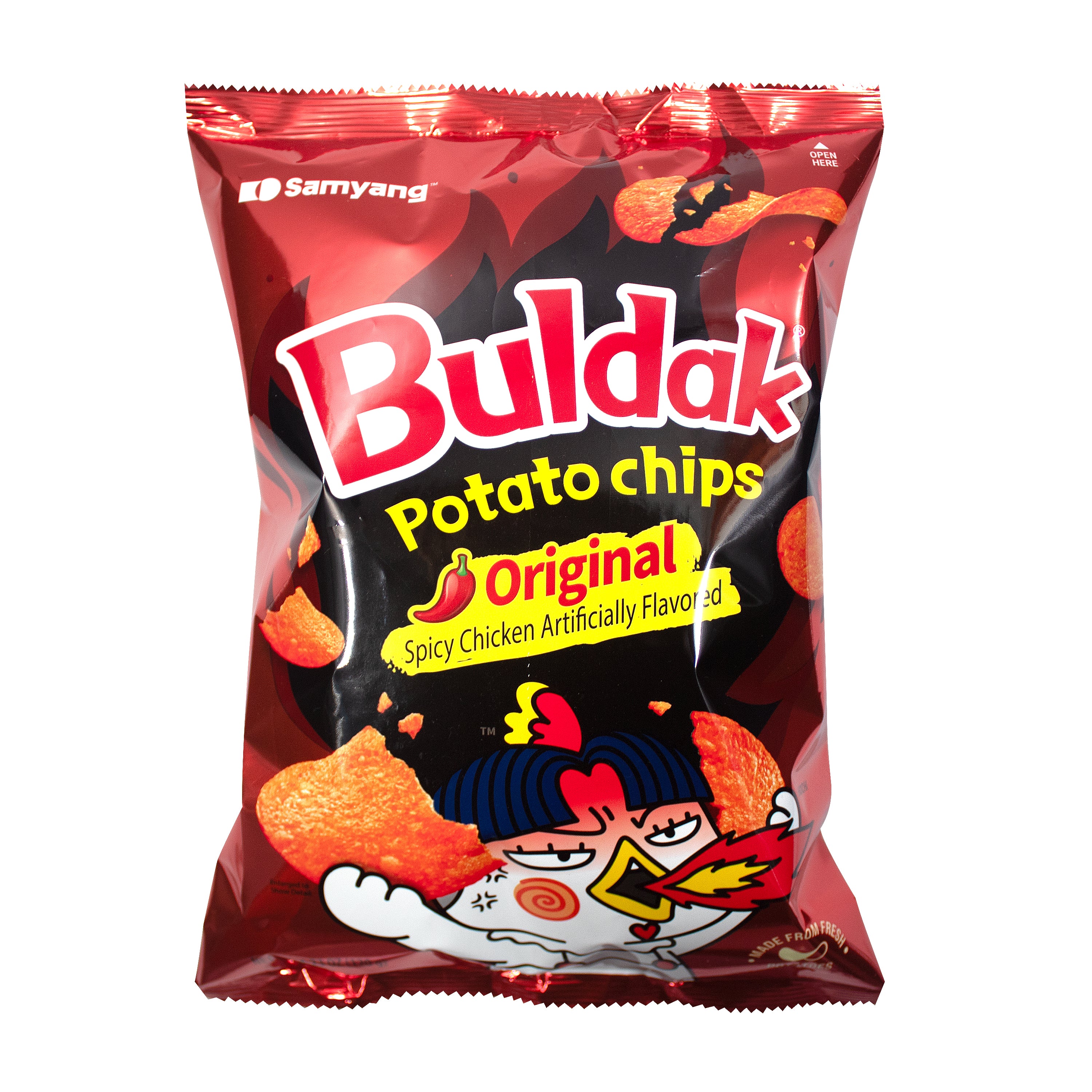 Buldak Potato Chips — Original – Front