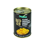 Chestnut in Syrup — Peeled Chestnut Preserved in Syrup – Angle