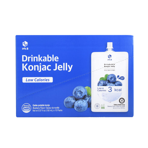 Jelly B Konjac Drink — Blueberry – Front