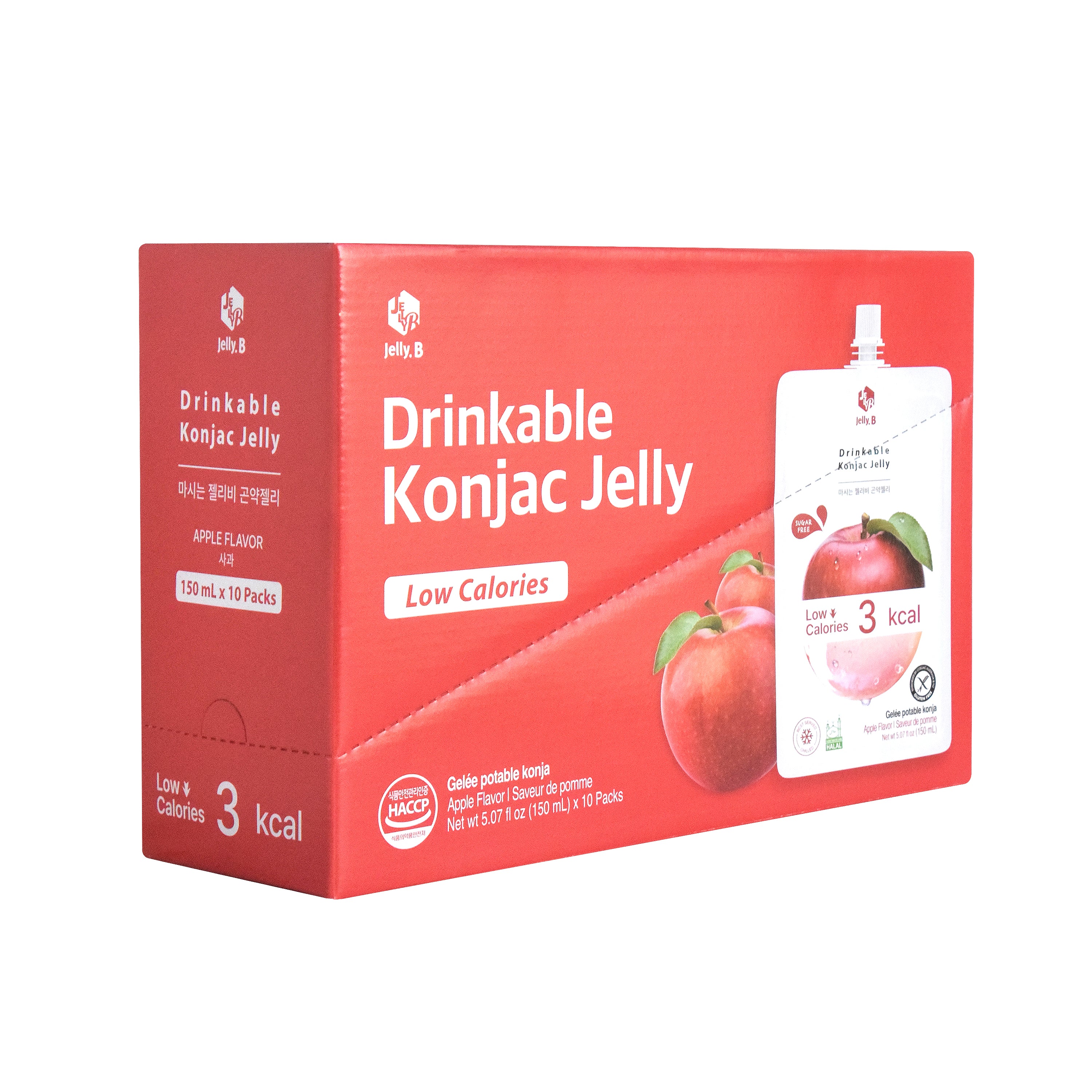 Jelly B Konjac Drink — Apple – Angle