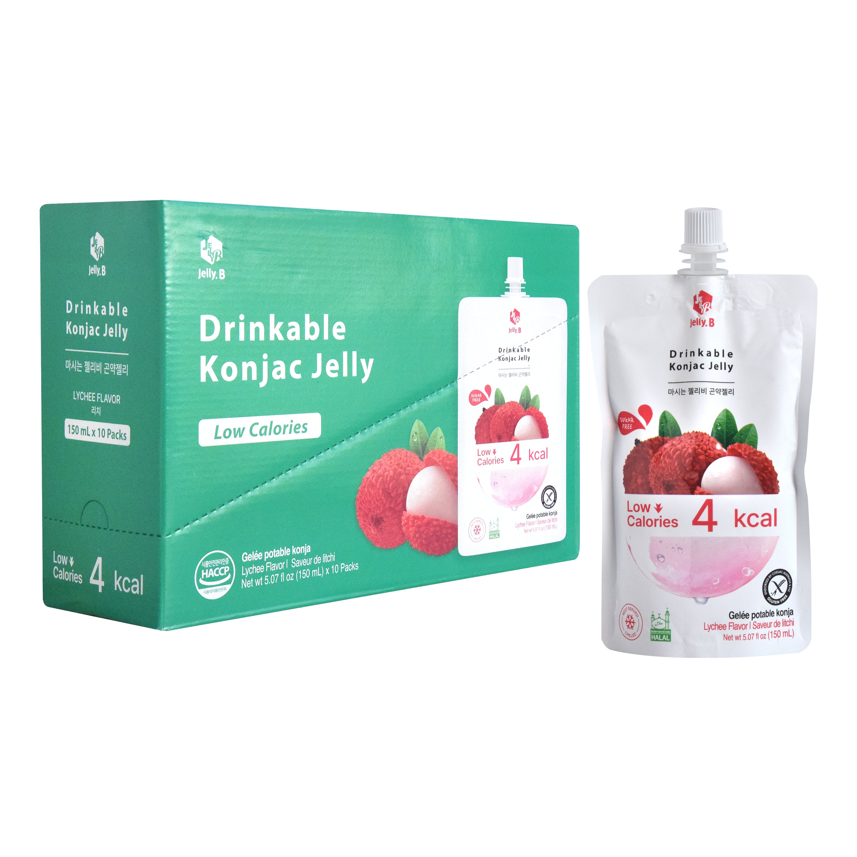Jelly B Konjac Drink — Lychee – Main
