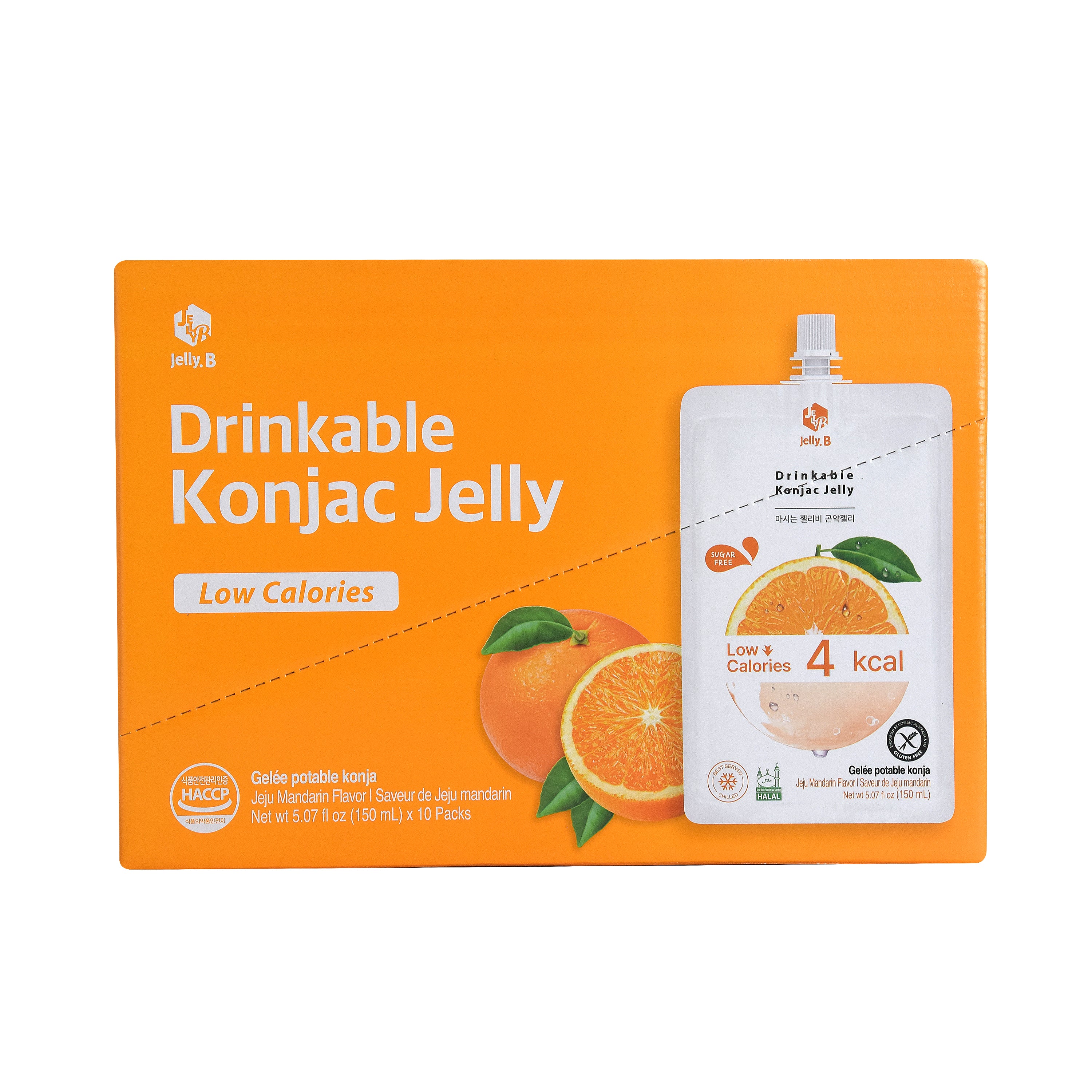 Jelly B Konjac Drink — Mandarin – Front
