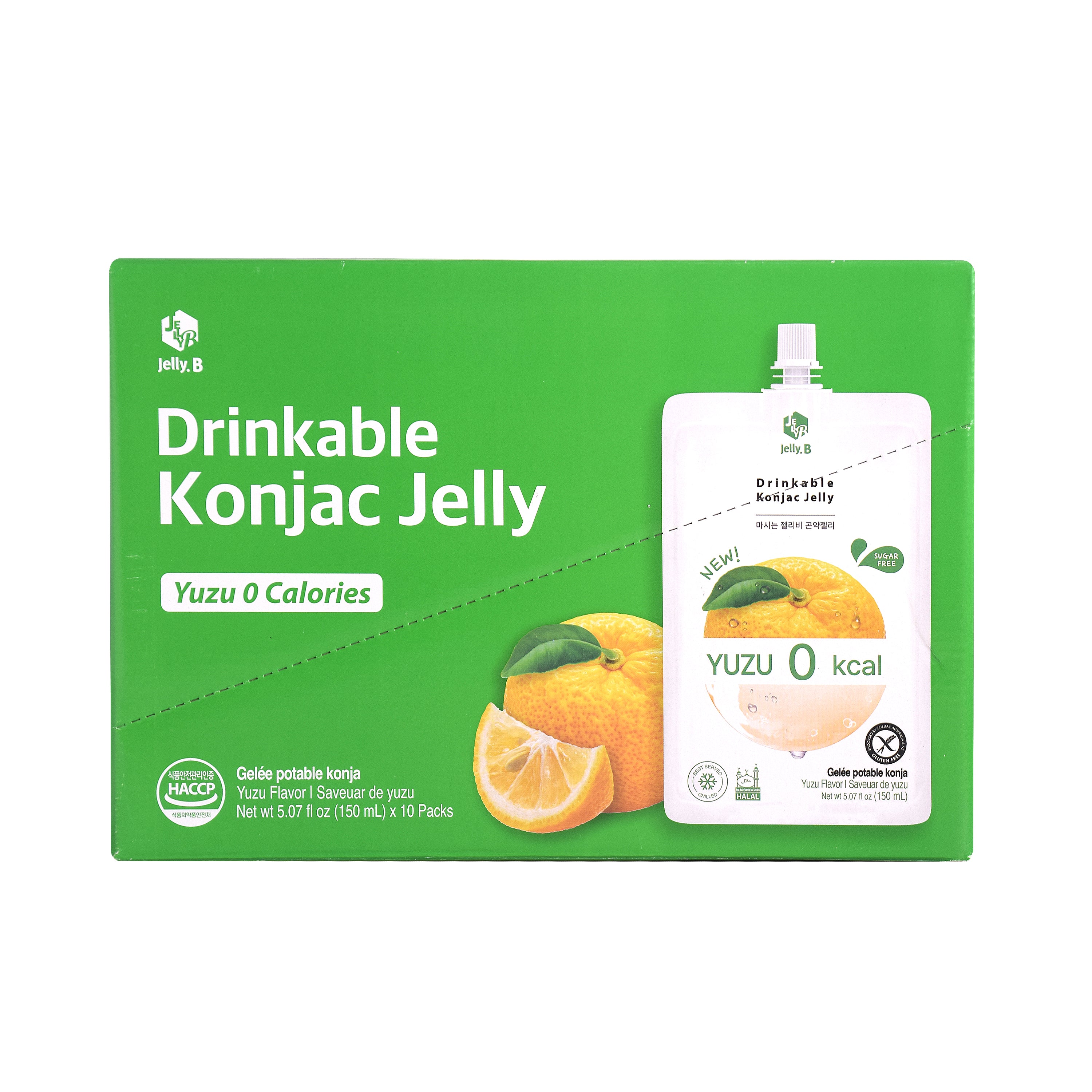 Jelly B Konjac Drink — Yuzu – Front