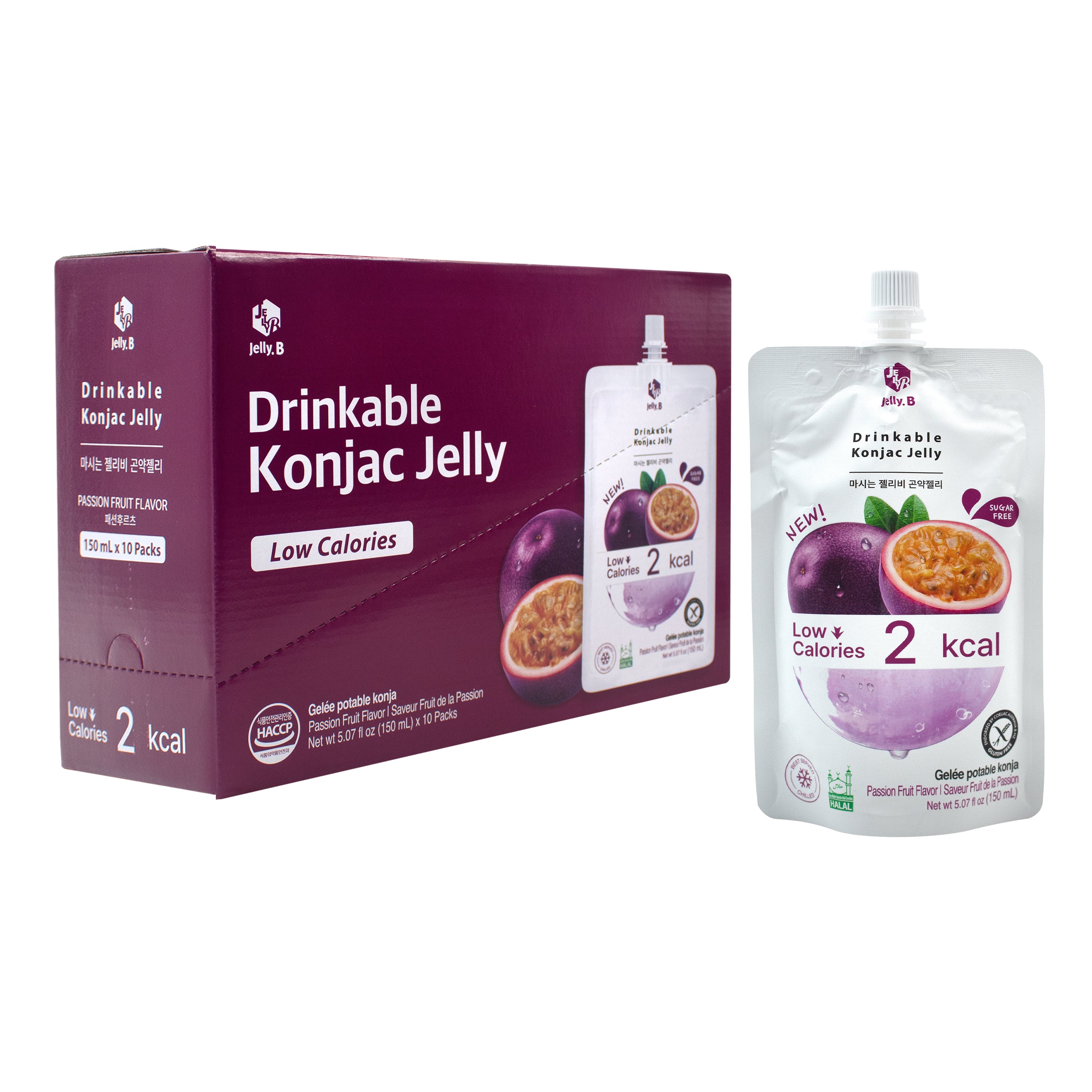 Jelly B Konjac Drink — Passion Fruit – Main