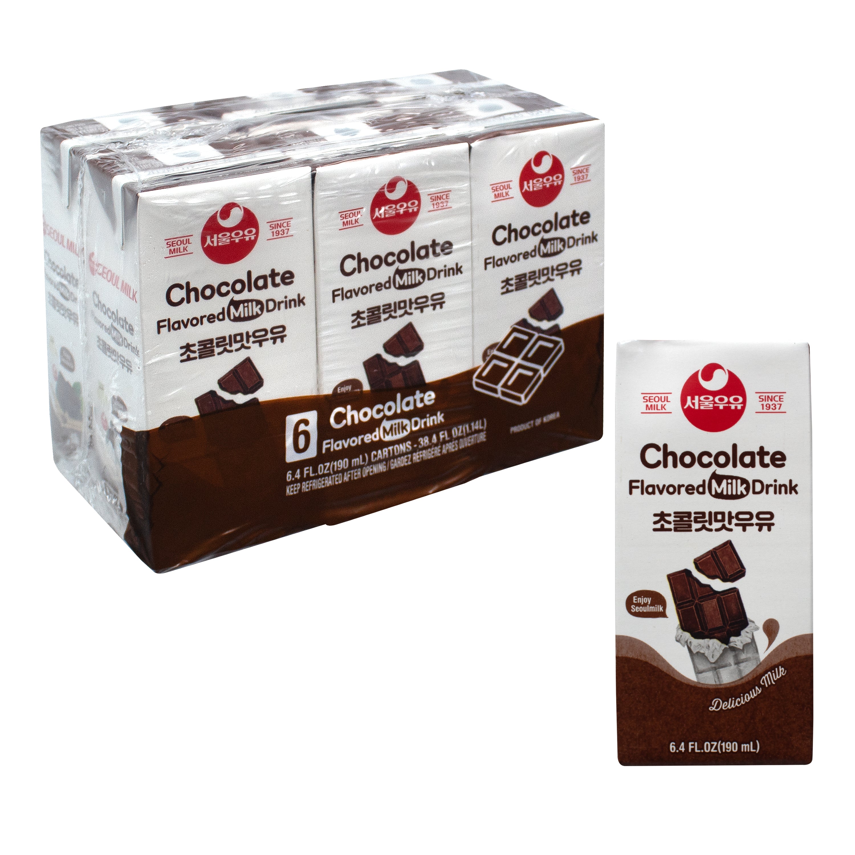 Seoul Chocolate Milk — Seoul Dairy chocolate flavored milk drink – Main