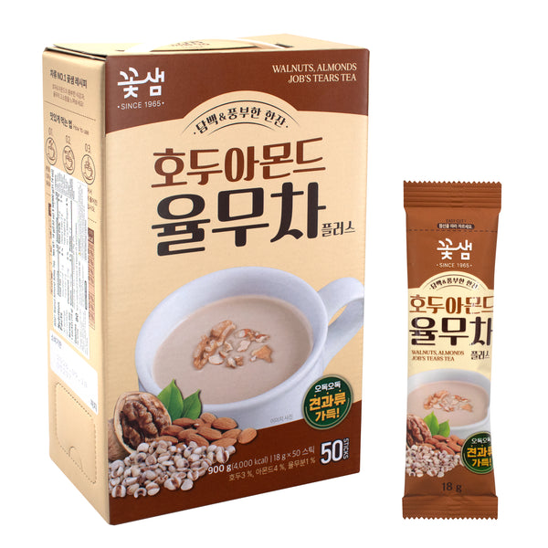 Walnut Almond Adlay Tea — Walnut, Almond, and Adlay Grain Tea – Angle