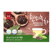 Brown Rice Green Tea — Roasted Brown Rice and Green Tea Blend – Front
